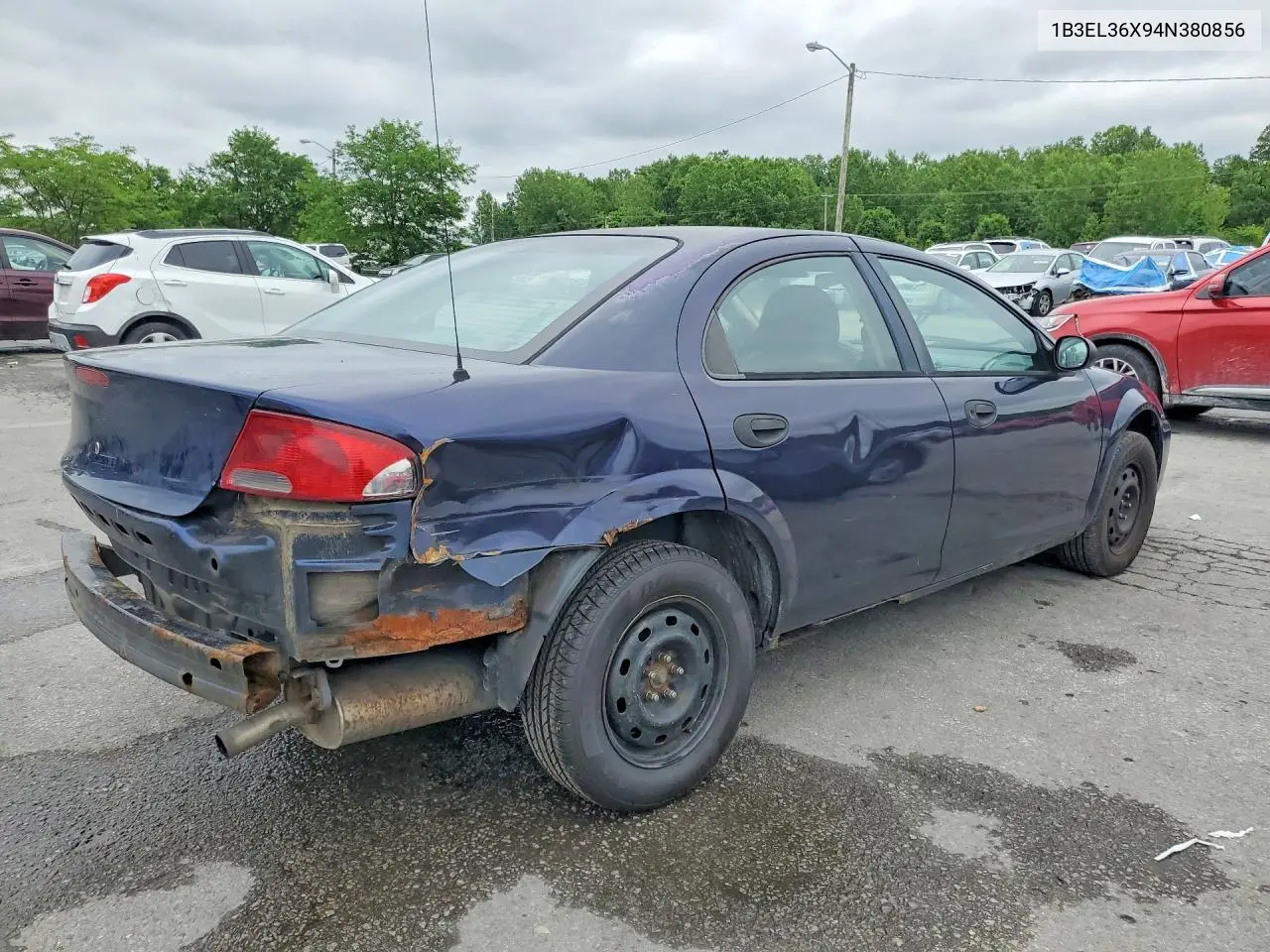 2004 Dodge Stratus Se VIN: 1B3EL36X94N380856 Lot: 53789556