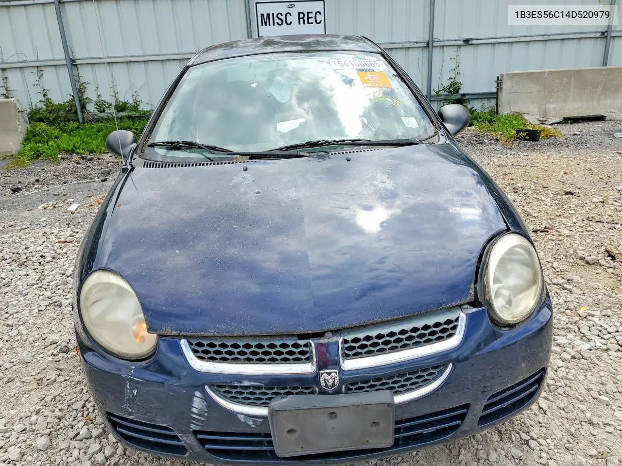 2004 Dodge Neon Sxt VIN: 1B3ES56C14D520979 Lot: 54158666