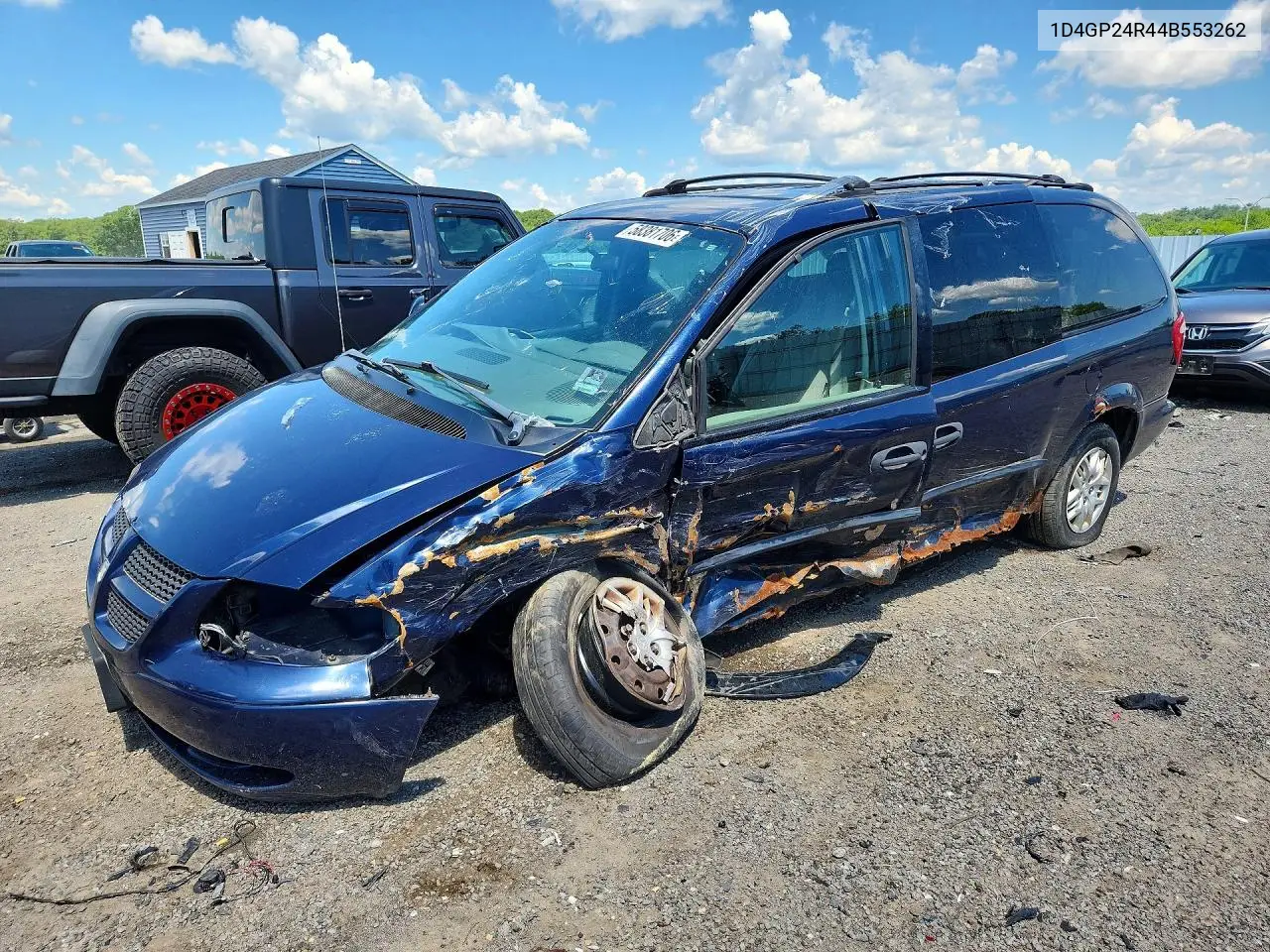 2004 Dodge Grand Caravan Se VIN: 1D4GP24R44B553262 Lot: 58381706