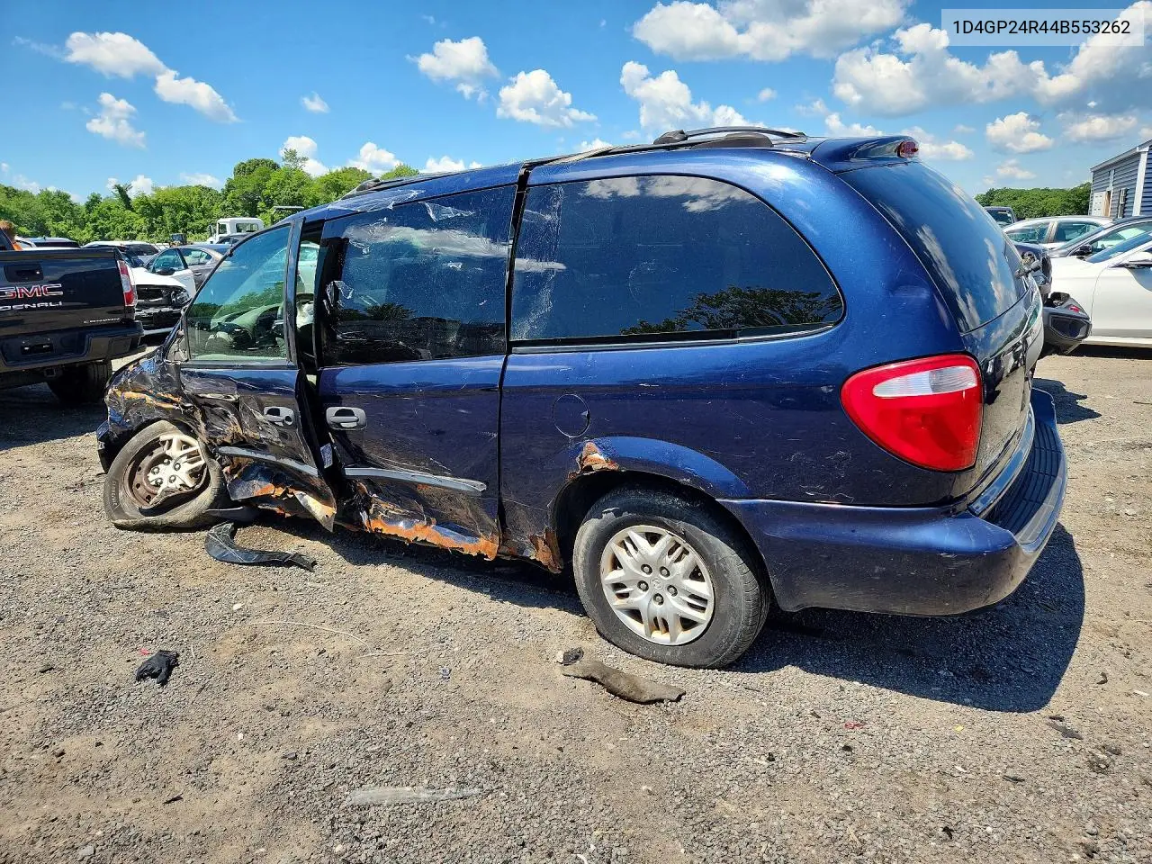 2004 Dodge Grand Caravan Se VIN: 1D4GP24R44B553262 Lot: 58381706