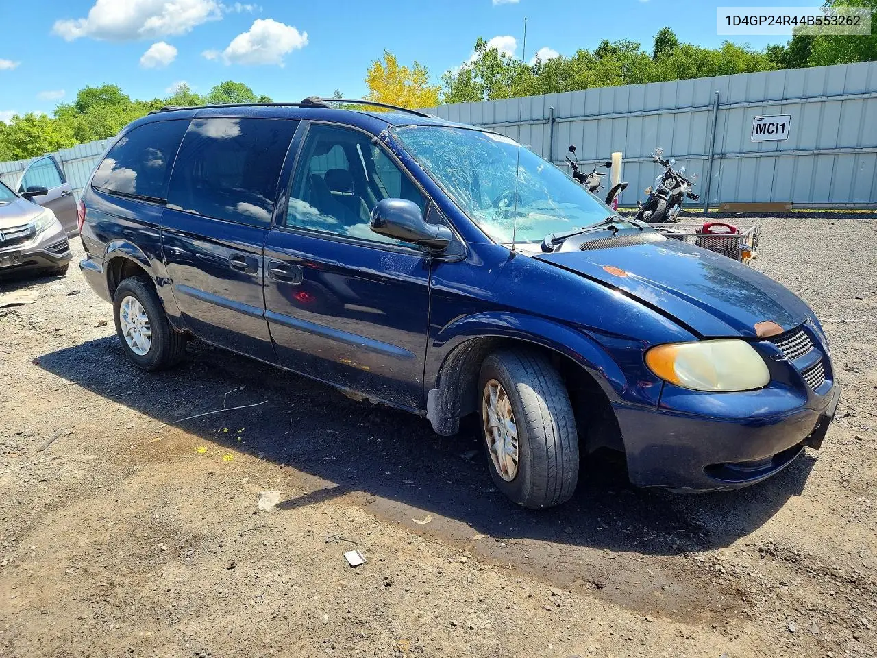 2004 Dodge Grand Caravan Se VIN: 1D4GP24R44B553262 Lot: 58381706