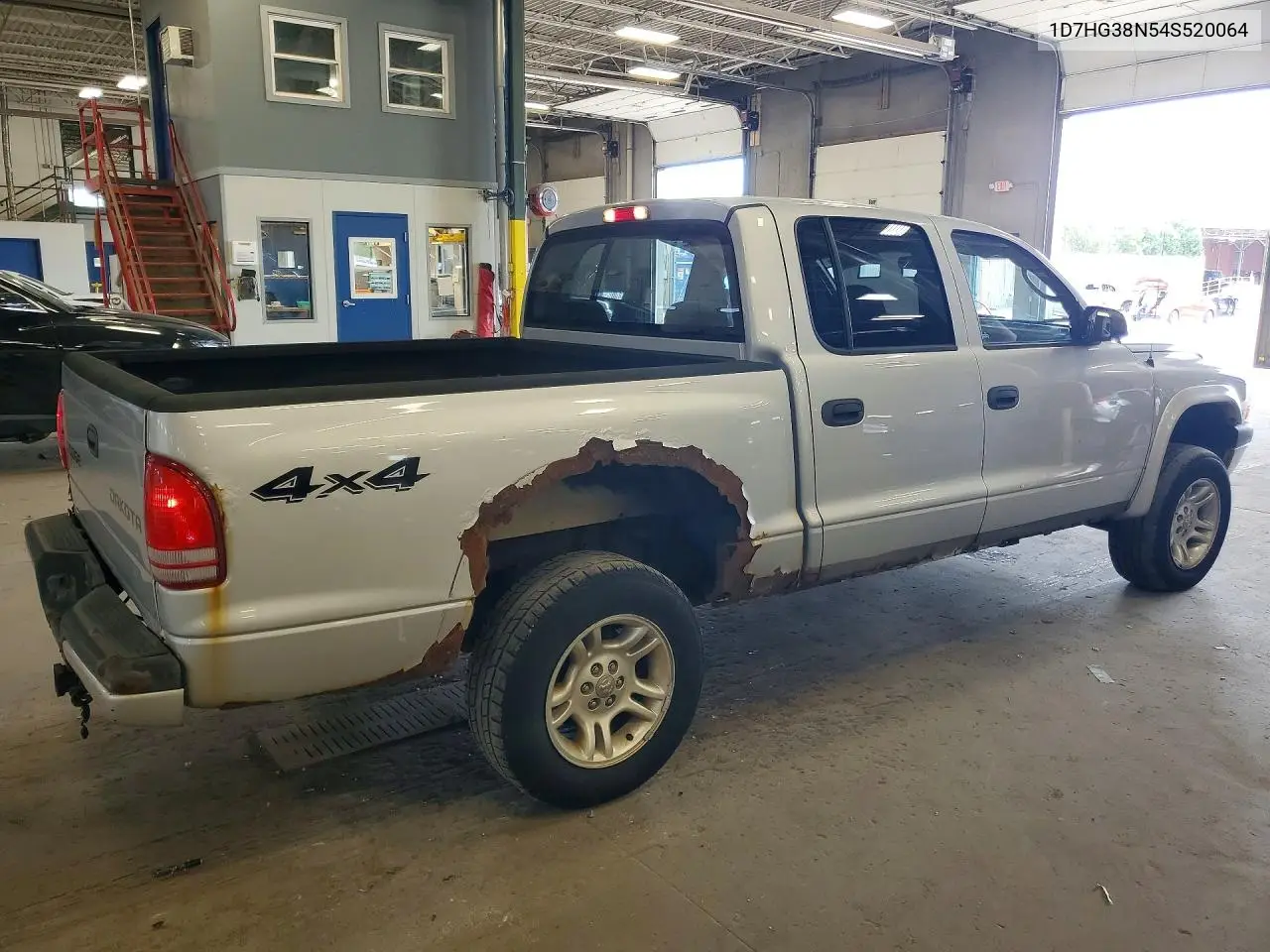 2004 Dodge Dakota Quad Sport VIN: 1D7HG38N54S520064 Lot: 58510066