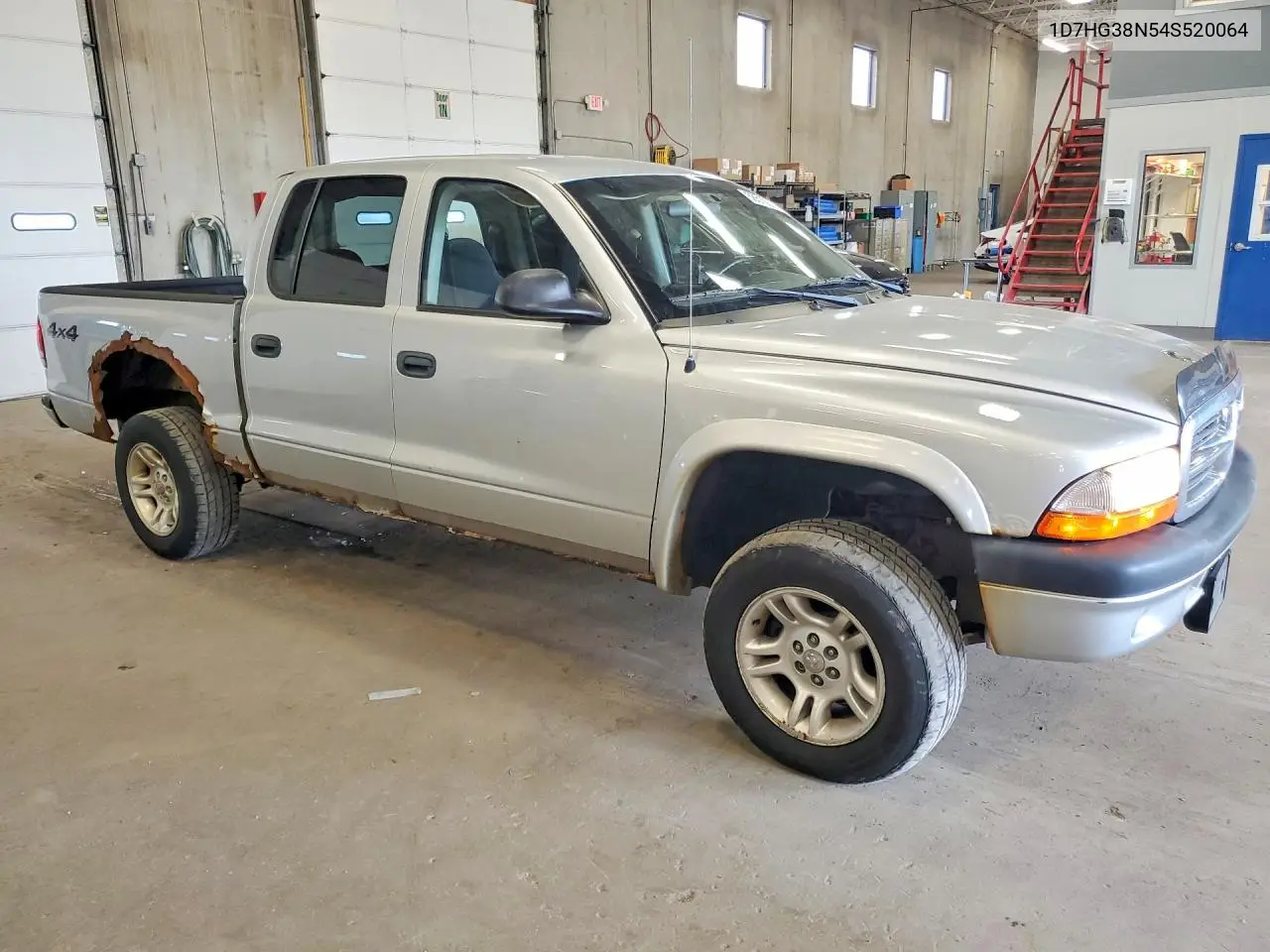 2004 Dodge Dakota Quad Sport VIN: 1D7HG38N54S520064 Lot: 58510066