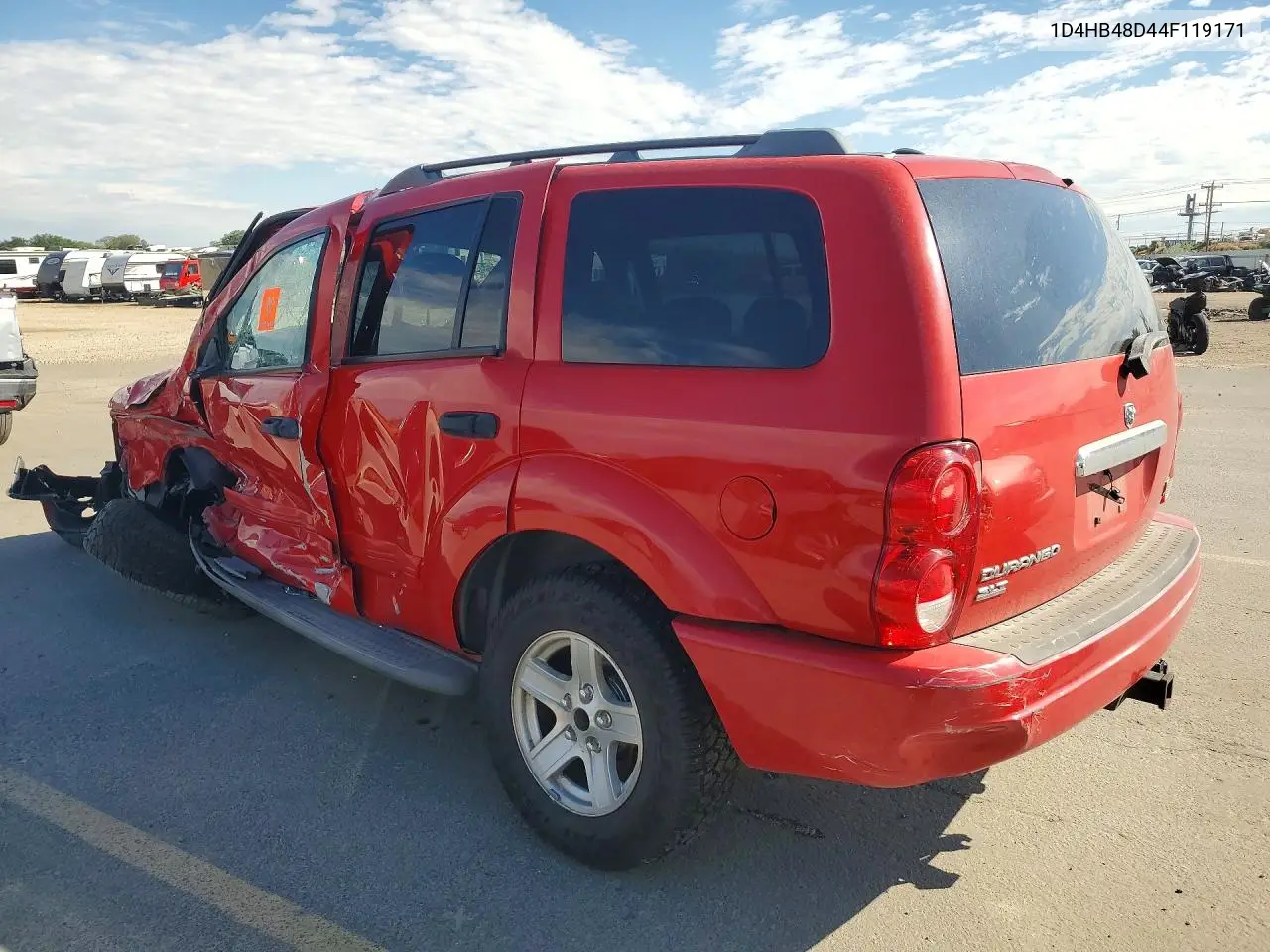 2004 Dodge Durango Slt VIN: 1D4HB48D44F119171 Lot: 58593096