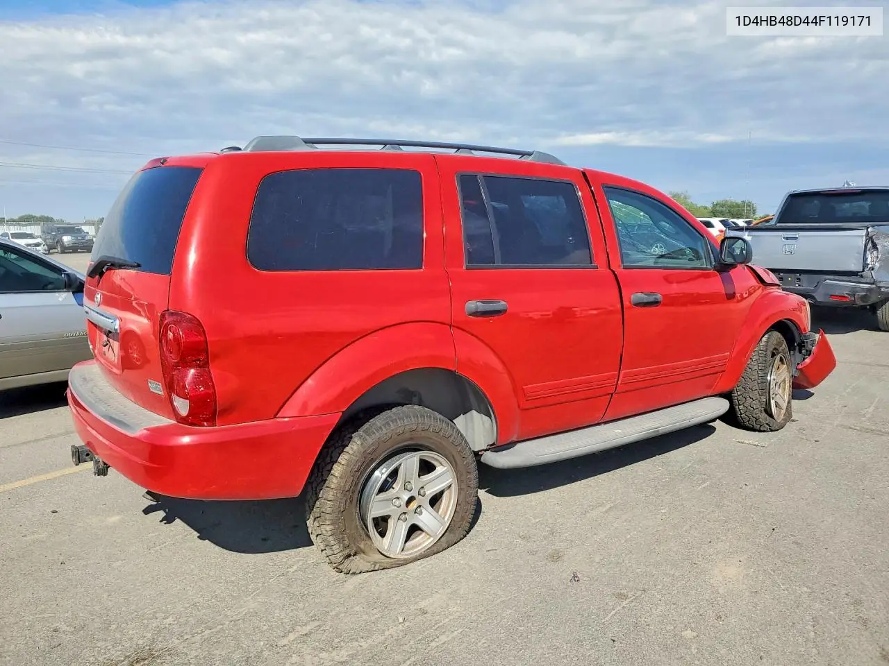 2004 Dodge Durango Slt VIN: 1D4HB48D44F119171 Lot: 58593096