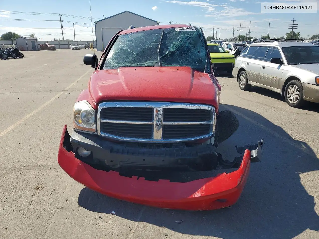 2004 Dodge Durango Slt VIN: 1D4HB48D44F119171 Lot: 58593096