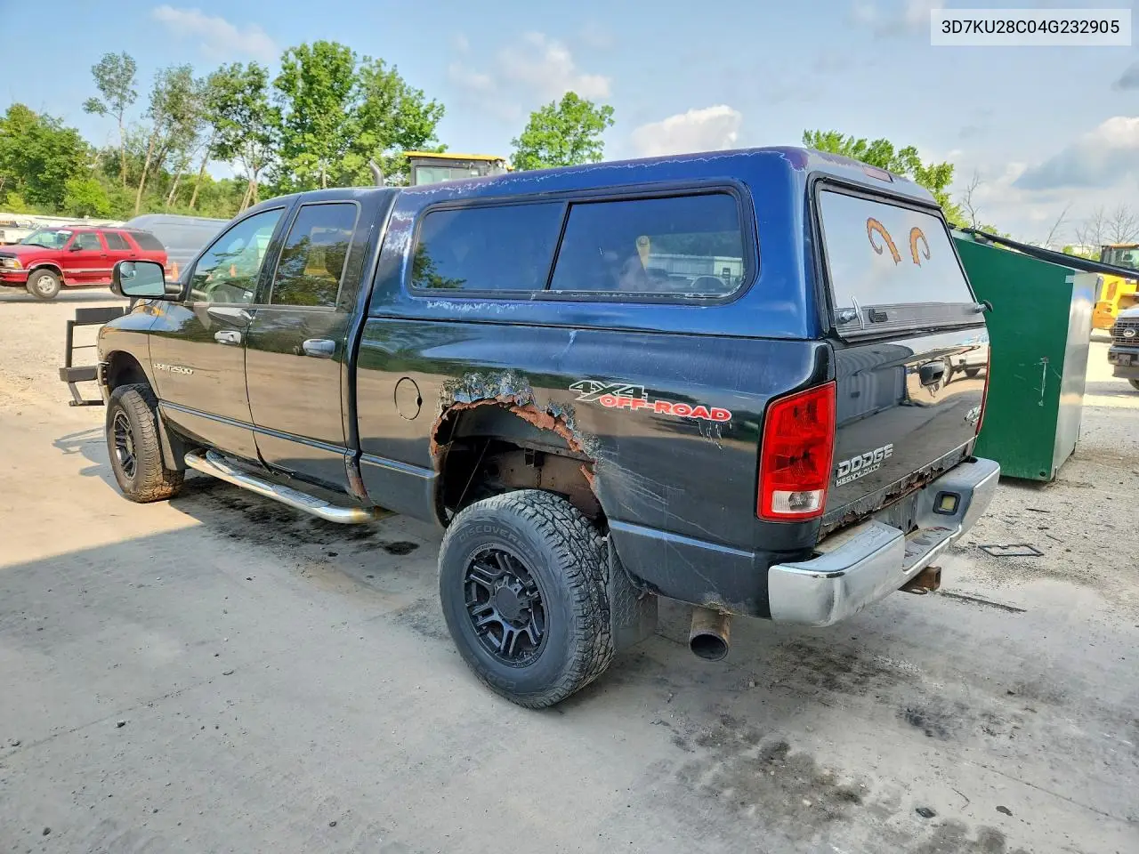 2004 Dodge Ram 2500 St VIN: 3D7KU28C04G232905 Lot: 61088866