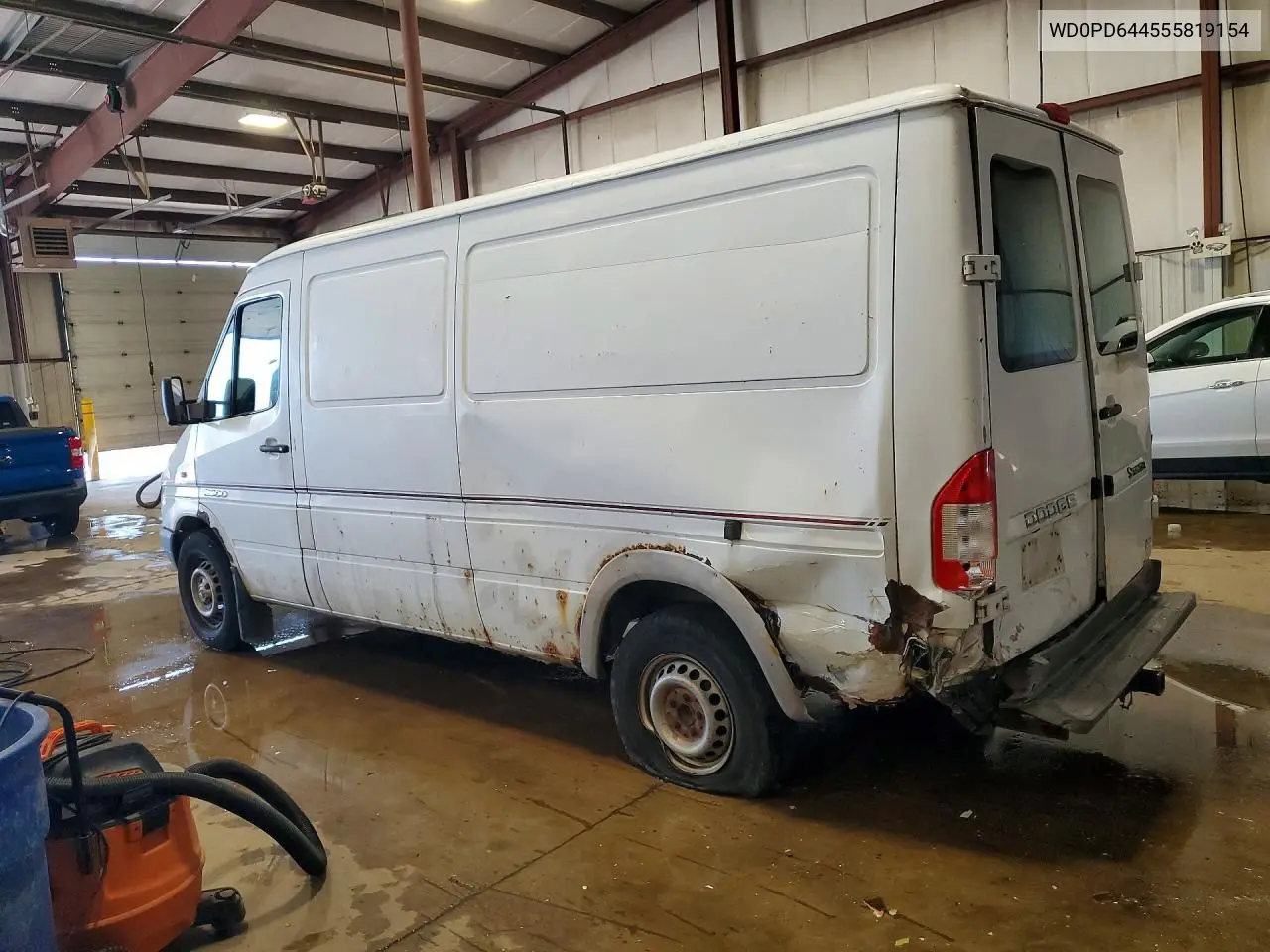 2005 Dodge Sprinter 2500 Delivery Van VIN: WD0PD644555819154 Lot: 52353116