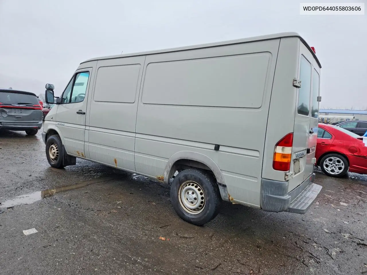 2005 Dodge Sprinter 2500 Delivery Van VIN: WD0PD644055803606 Lot: 53214136