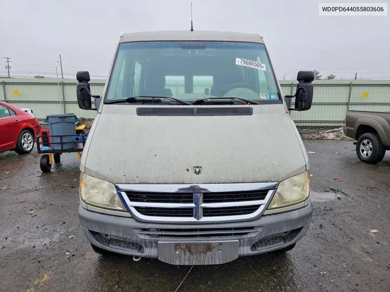 2005 Dodge Sprinter 2500 Delivery Van VIN: WD0PD644055803606 Lot: 53214136