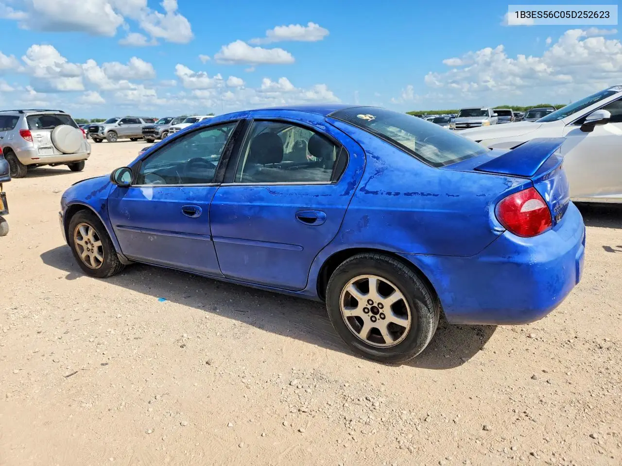 2005 Dodge Neon Sxt VIN: 1B3ES56C05D252623 Lot: 56871386