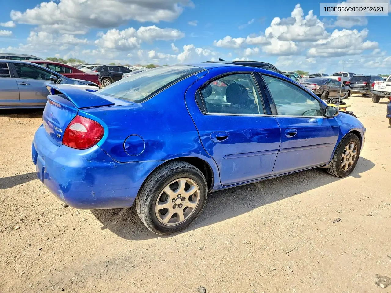 2005 Dodge Neon Sxt VIN: 1B3ES56C05D252623 Lot: 56871386