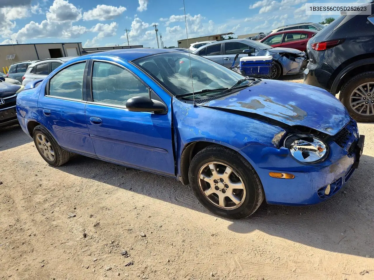 2005 Dodge Neon Sxt VIN: 1B3ES56C05D252623 Lot: 56871386
