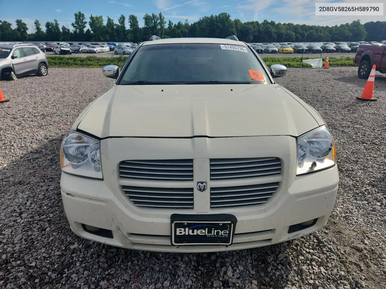 2005 Dodge Magnum R VIN: 2D8GV58265H589790 Lot: 57495736