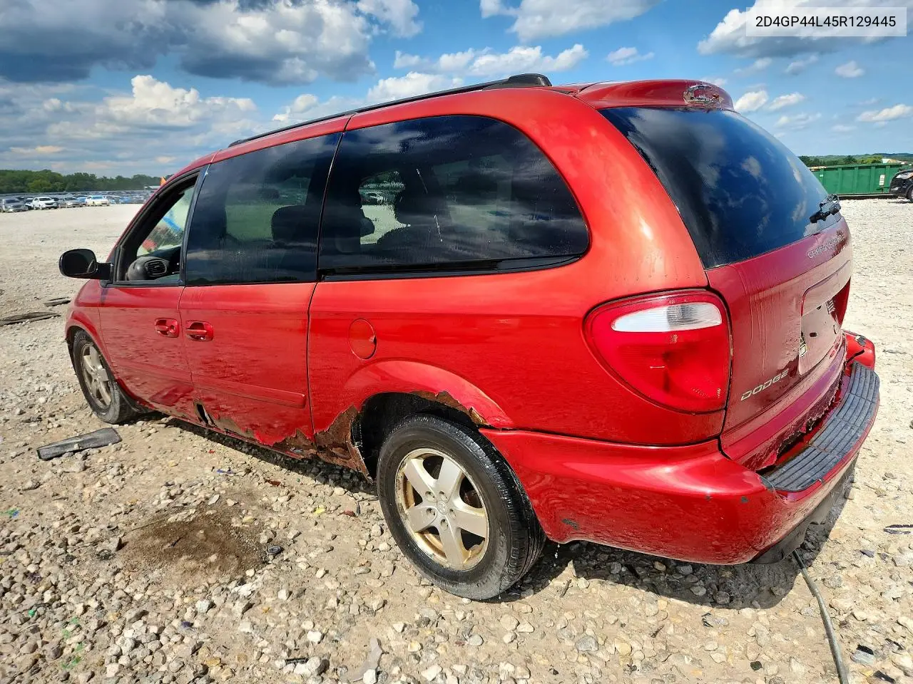 2005 Dodge Grand Caravan Sxt VIN: 2D4GP44L45R129445 Lot: 57747936
