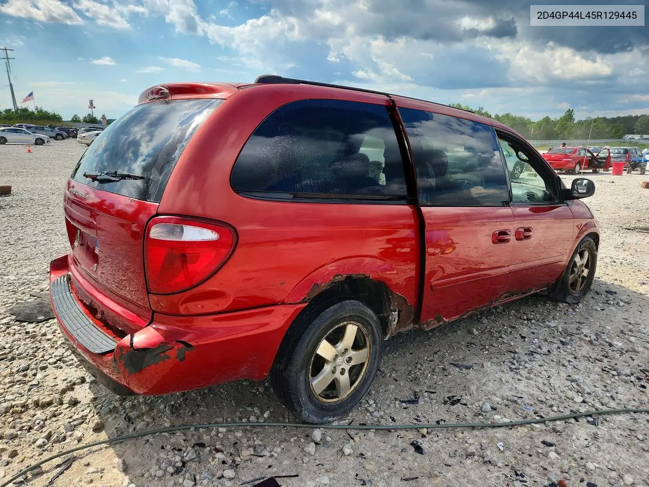 2005 Dodge Grand Caravan Sxt VIN: 2D4GP44L45R129445 Lot: 57747936