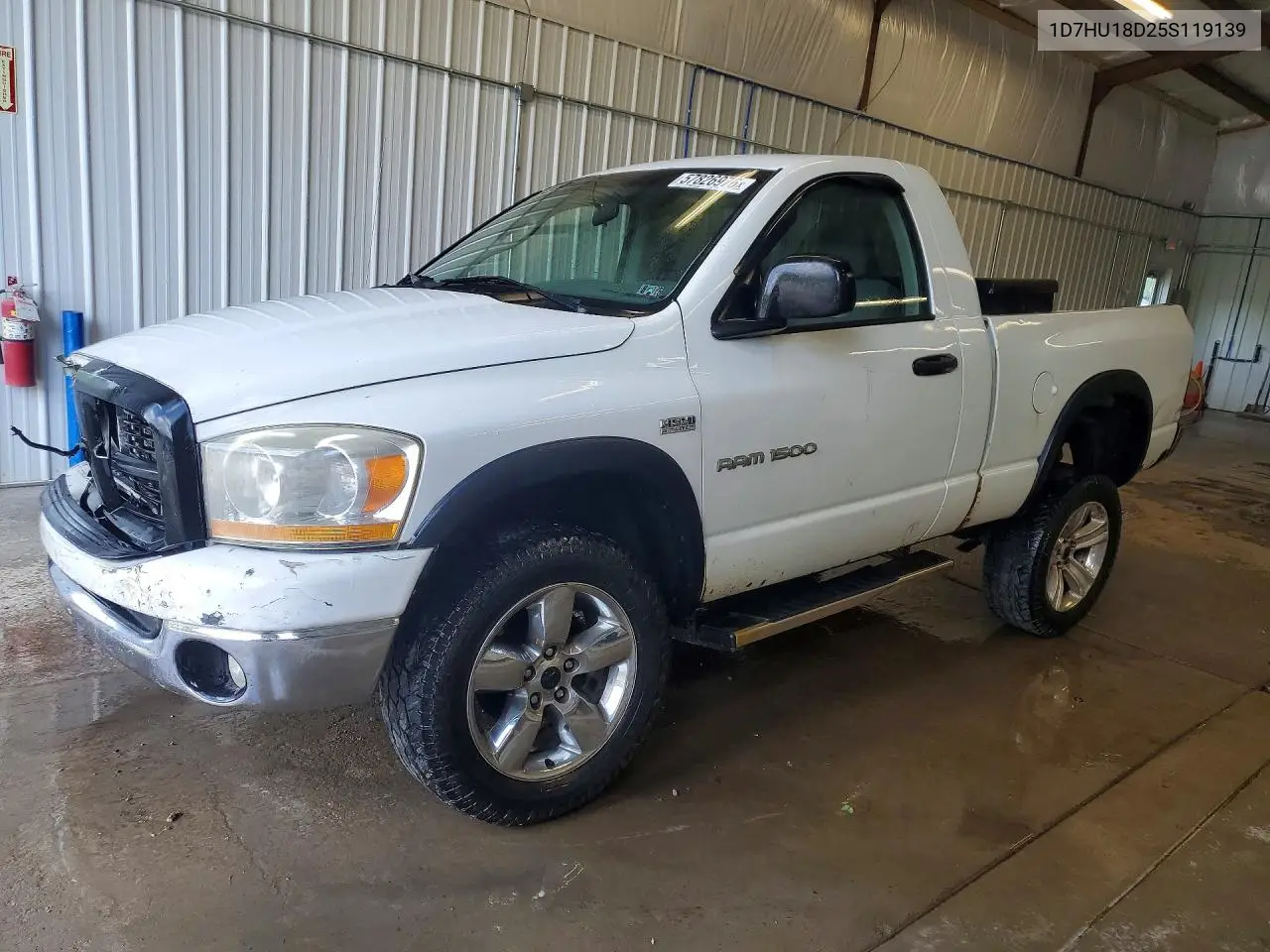 2005 Dodge Ram 1500 St VIN: 1D7HU18D25S119139 Lot: 57826976