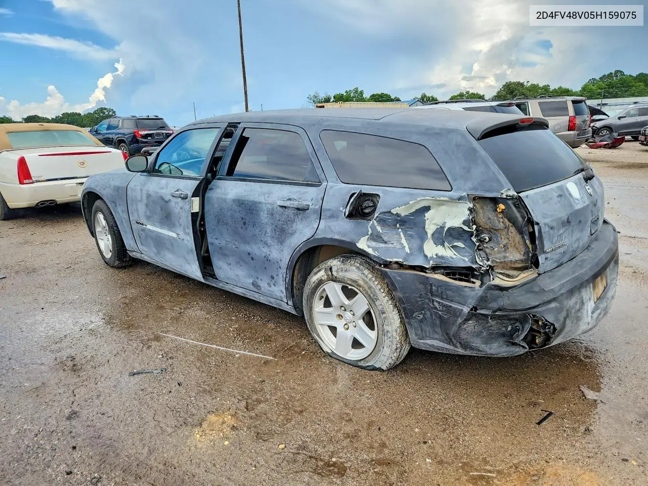 2005 Dodge Magnum Sxt VIN: 2D4FV48V05H159075 Lot: 58023376
