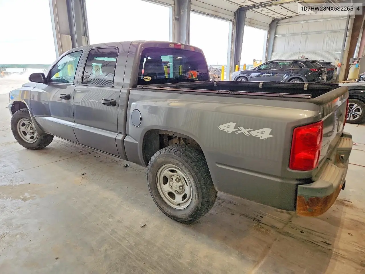 2005 Dodge Dakota Quad VIN: 1D7HW28NX5S226514 Lot: 58061886