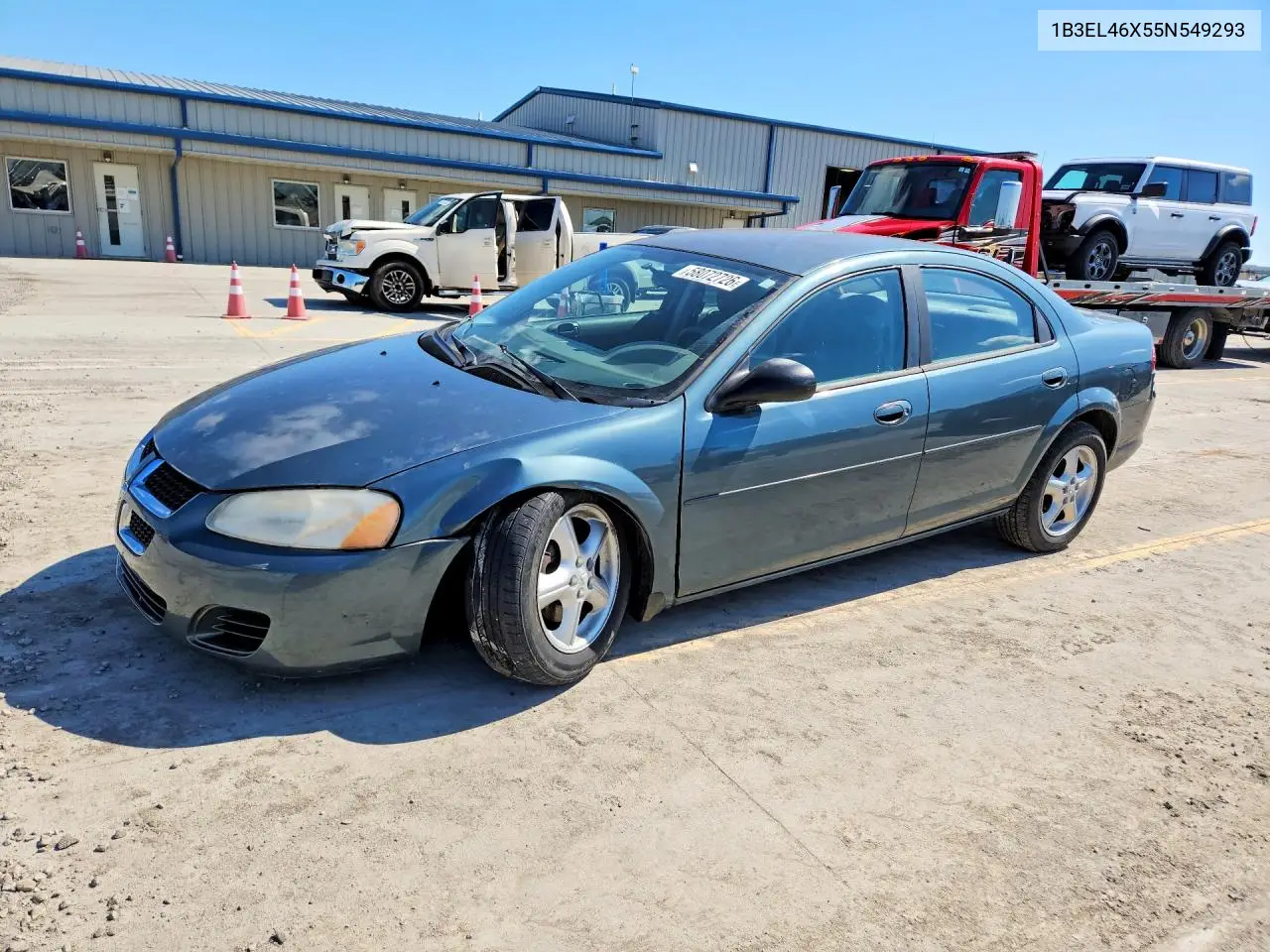 2005 Dodge Stratus Sxt VIN: 1B3EL46X55N549293 Lot: 58072726
