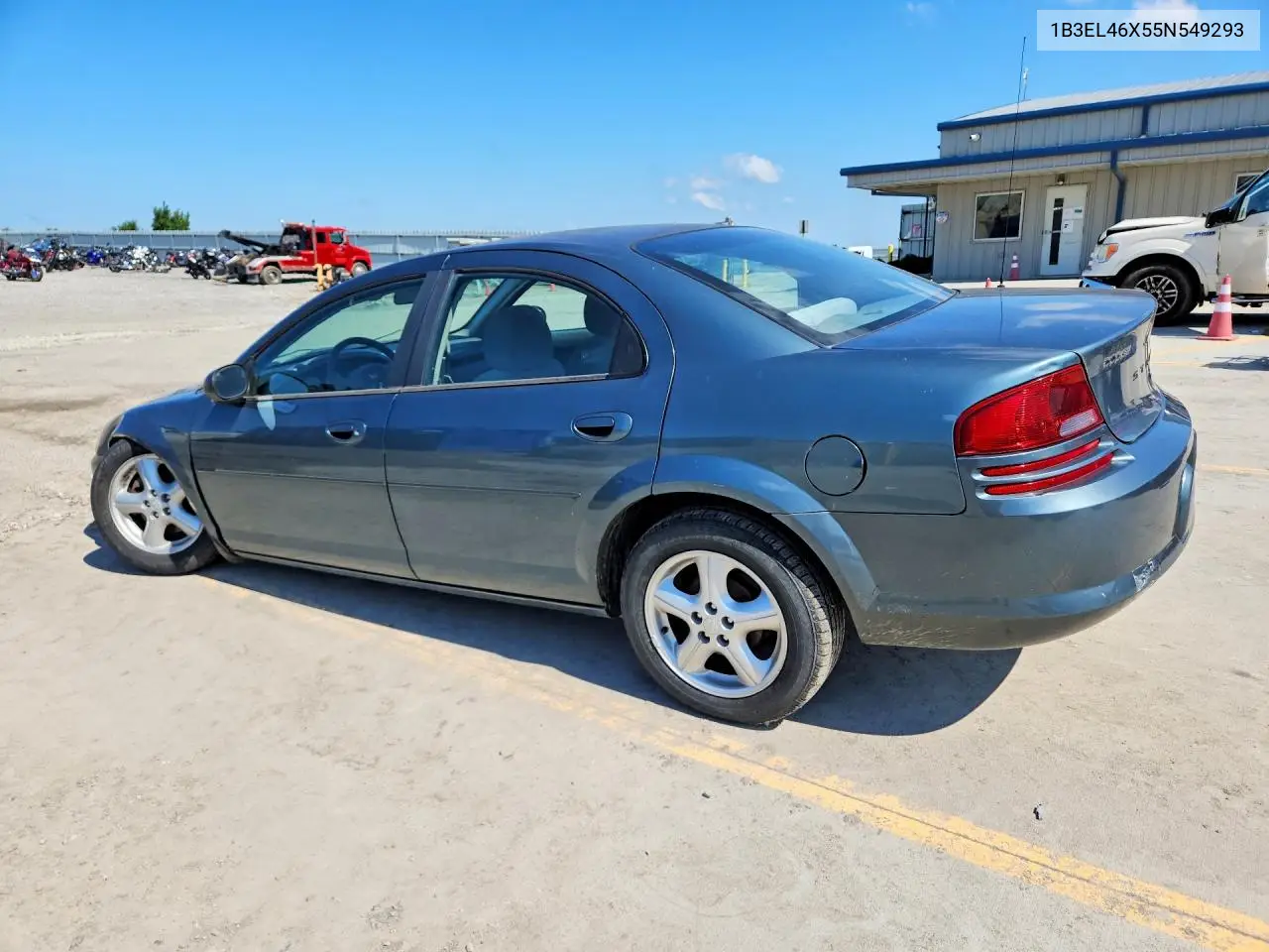 2005 Dodge Stratus Sxt VIN: 1B3EL46X55N549293 Lot: 58072726
