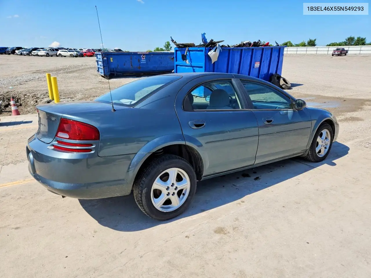 2005 Dodge Stratus Sxt VIN: 1B3EL46X55N549293 Lot: 58072726