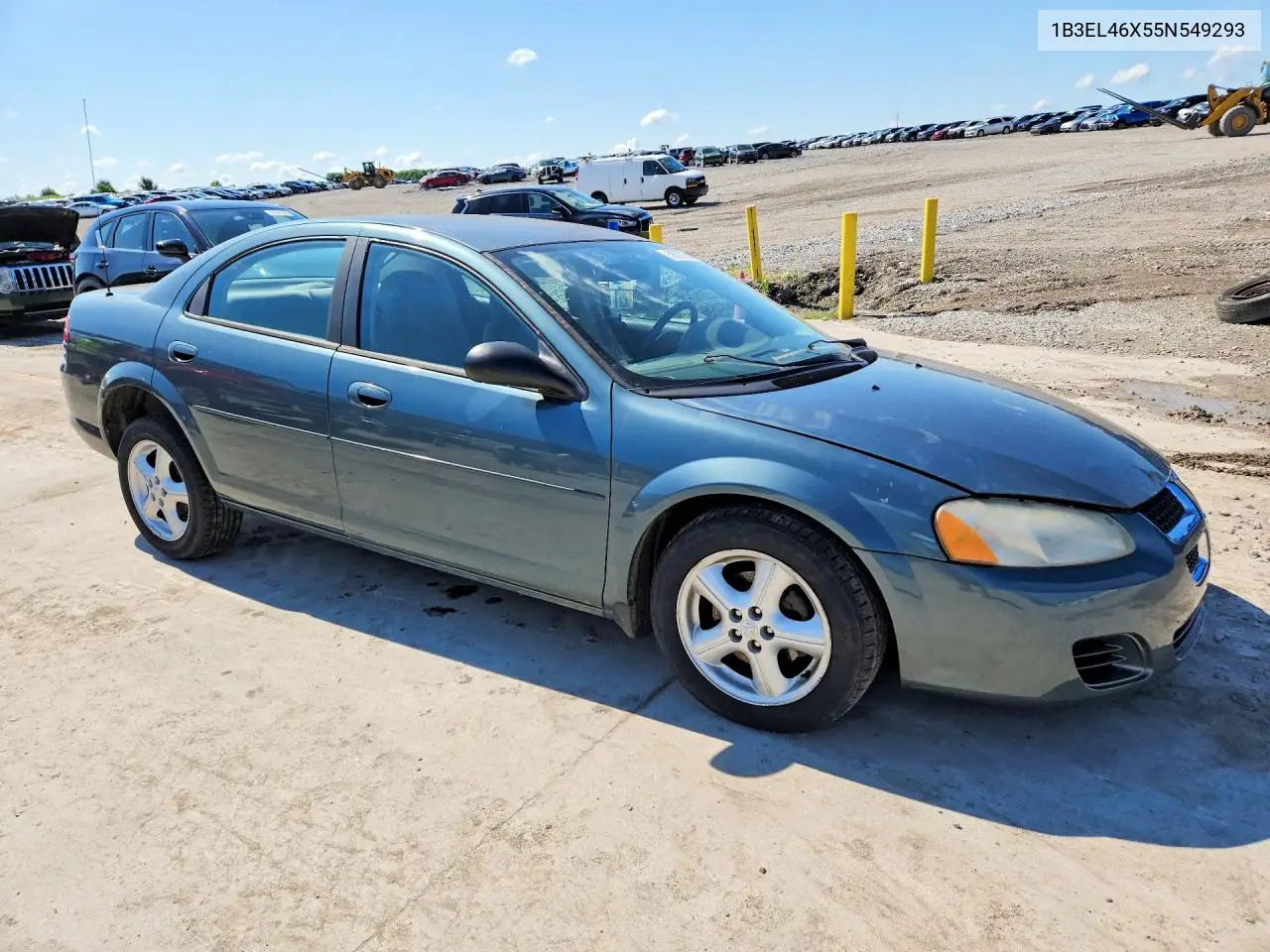 2005 Dodge Stratus Sxt VIN: 1B3EL46X55N549293 Lot: 58072726
