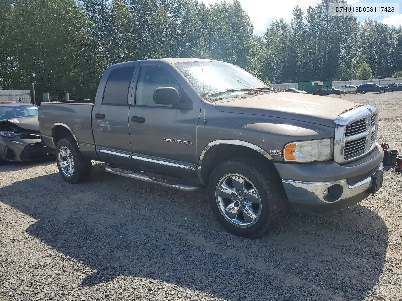 2005 Dodge Ram 1500 St VIN: 1D7HU18D05S117423 Lot: 58236876