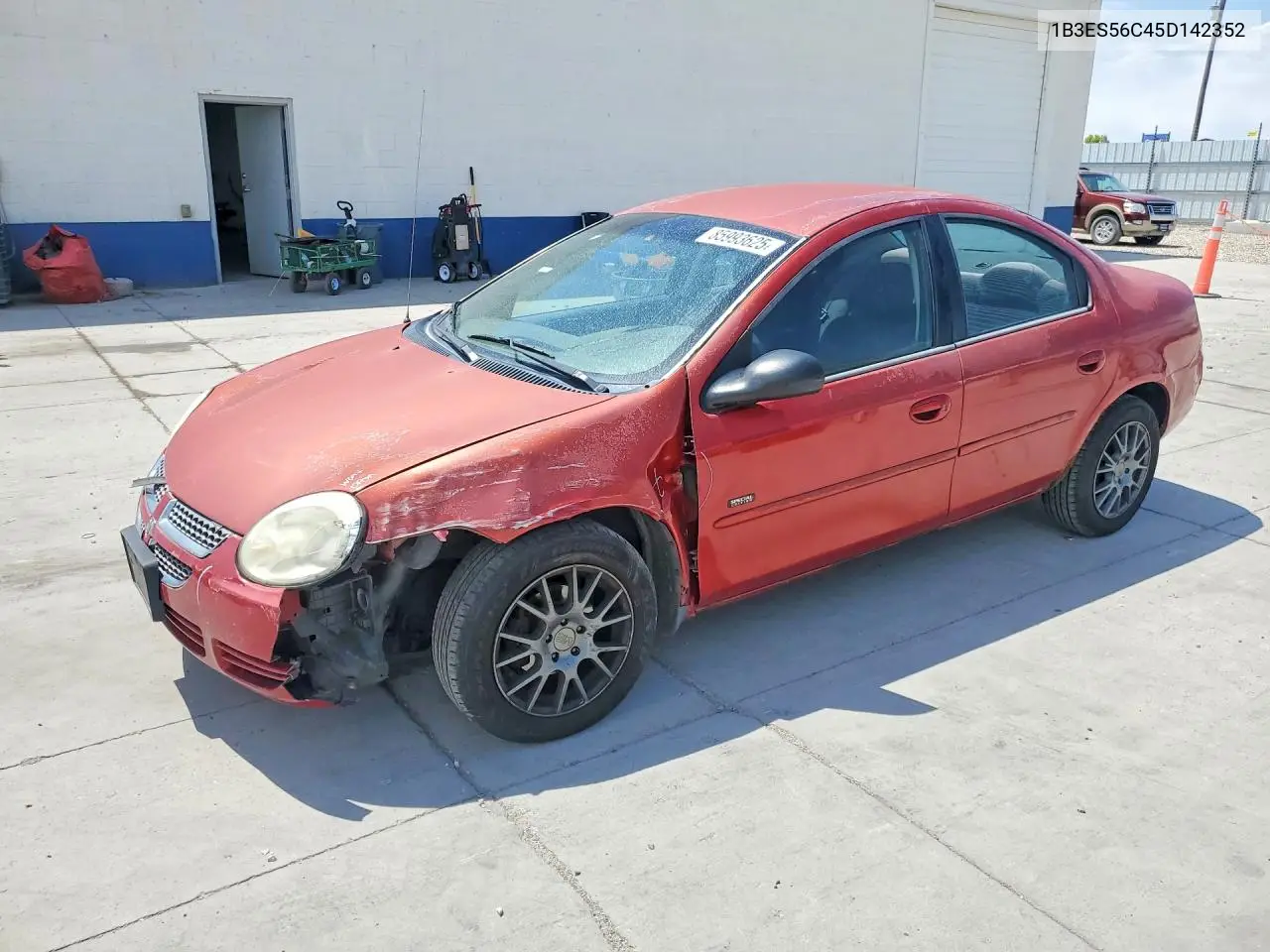 2005 Dodge Neon Sxt VIN: 1B3ES56C45D142352 Lot: 85993625