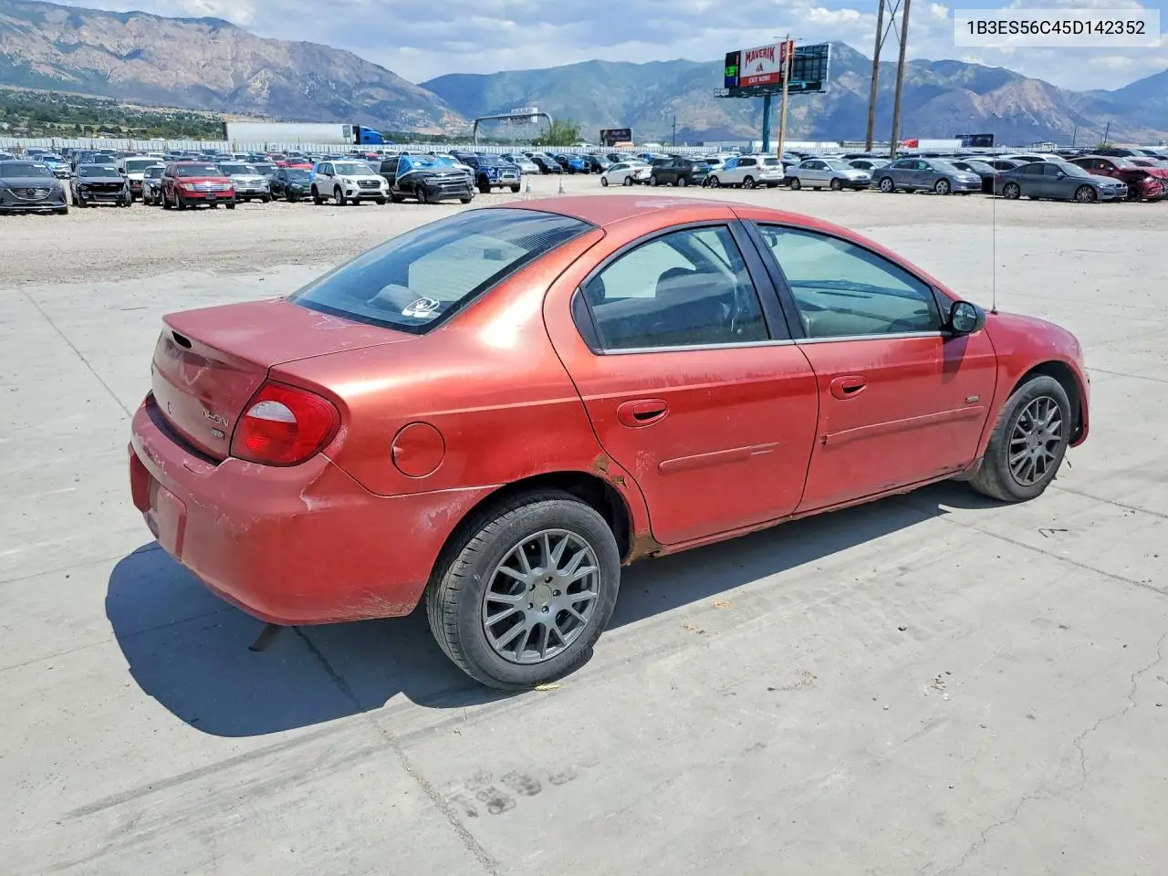 2005 Dodge Neon Sxt VIN: 1B3ES56C45D142352 Lot: 85993625