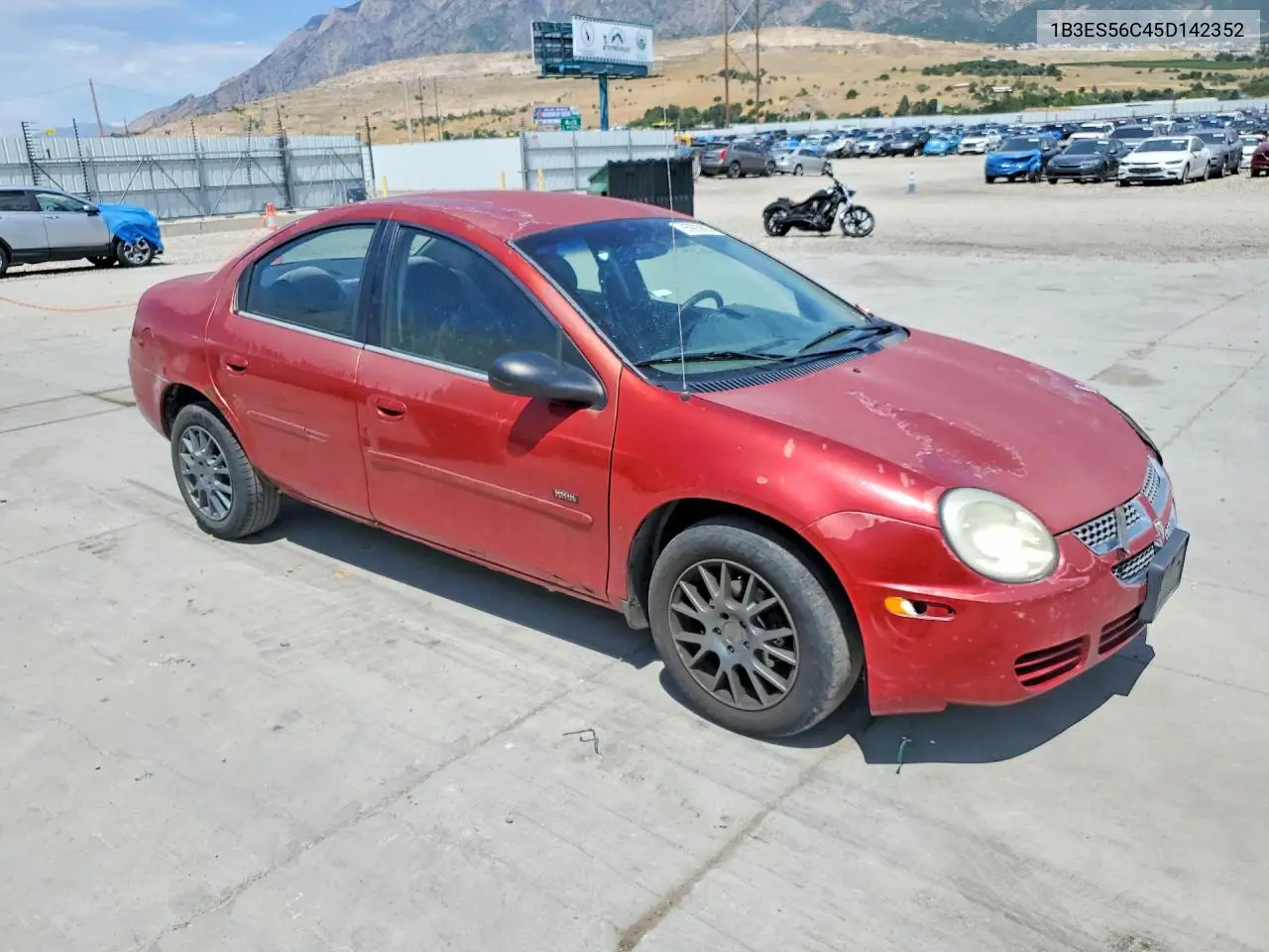 2005 Dodge Neon Sxt VIN: 1B3ES56C45D142352 Lot: 85993625