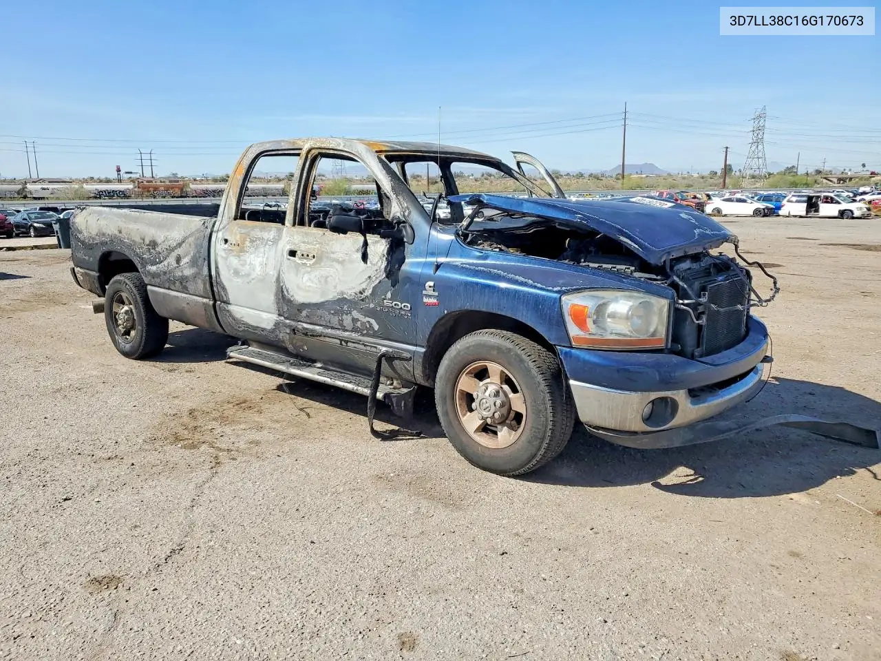 2006 Dodge Ram 3500 St VIN: 3D7LL38C16G170673 Lot: 46228746
