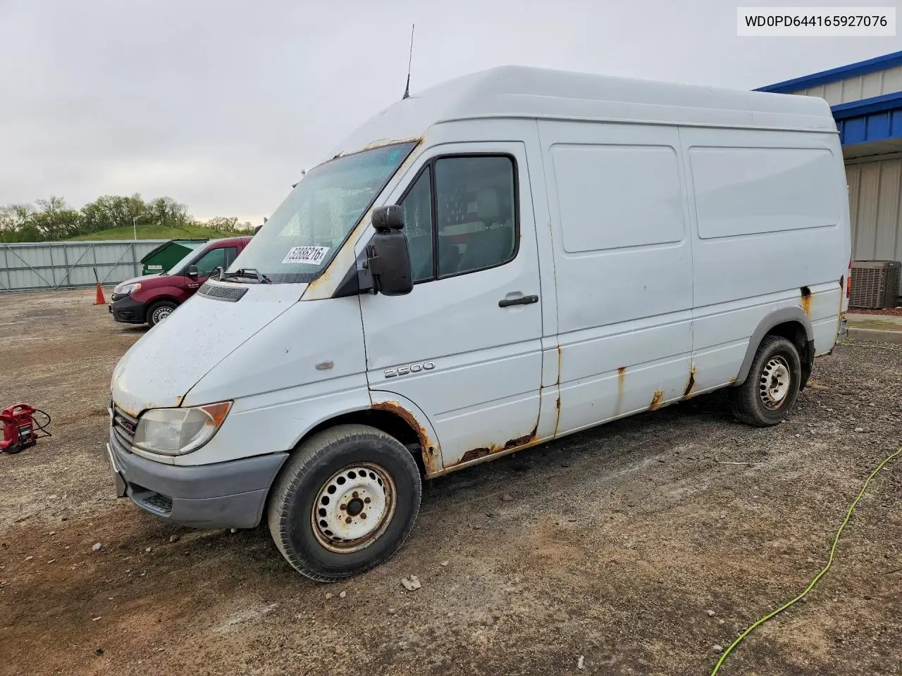 2006 Dodge Sprinter 2500 Delivery Van VIN: WD0PD644165927076 Lot: 52886216