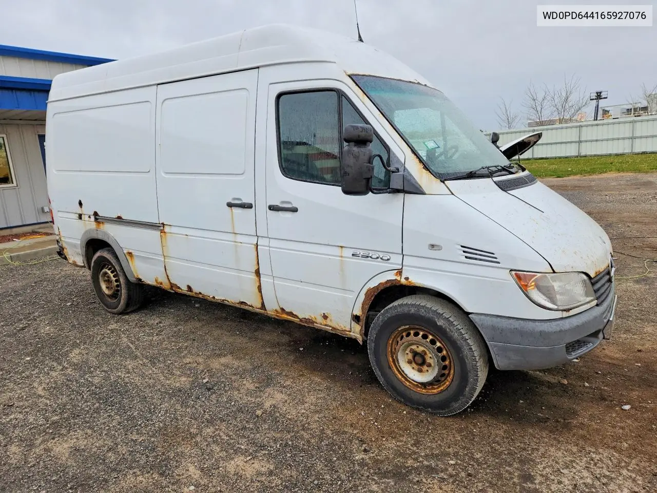 2006 Dodge Sprinter 2500 Delivery Van VIN: WD0PD644165927076 Lot: 52886216