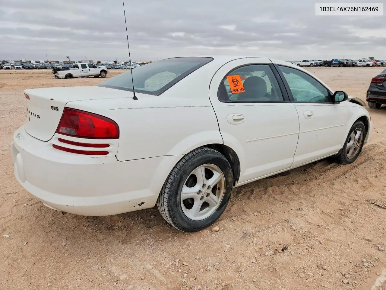 2006 Dodge Stratus Sxt VIN: 1B3EL46X76N162469 Lot: 54140506