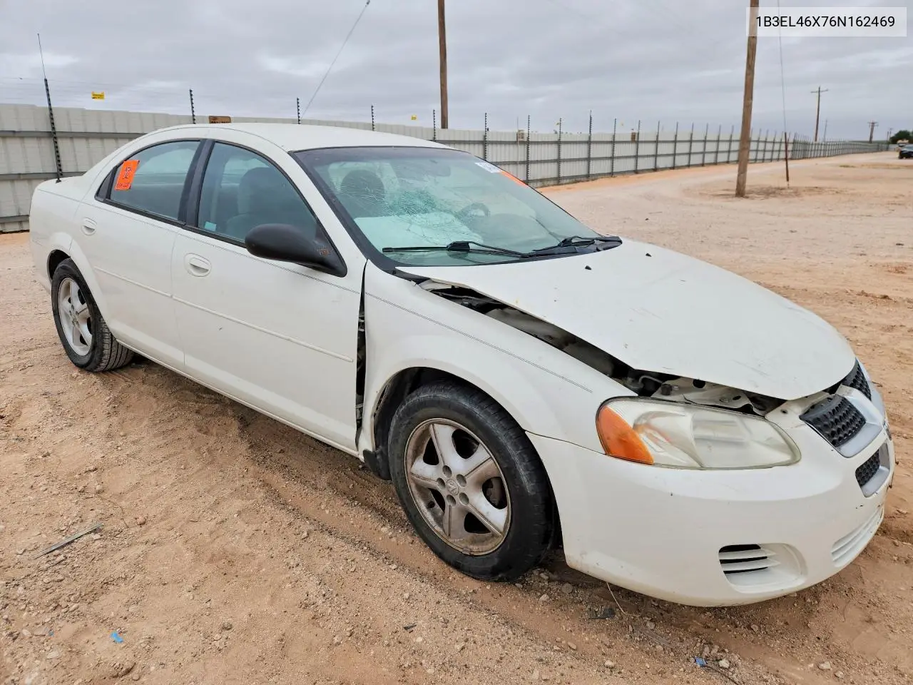2006 Dodge Stratus Sxt VIN: 1B3EL46X76N162469 Lot: 54140506