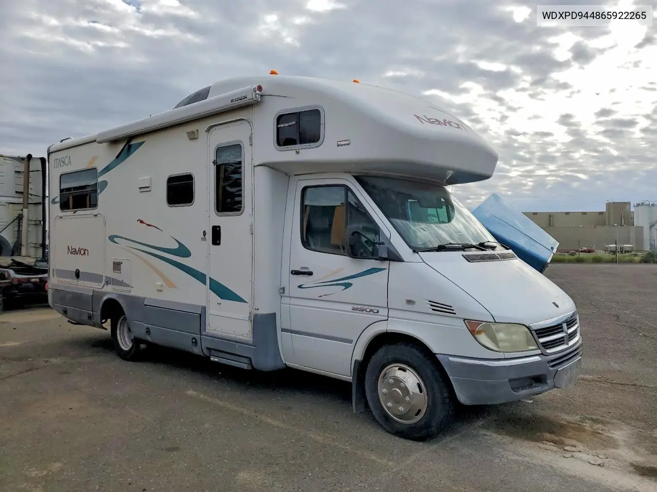 2006 Dodge Sprinter 3500 VIN: WDXPD944865922265 Lot: 55866206