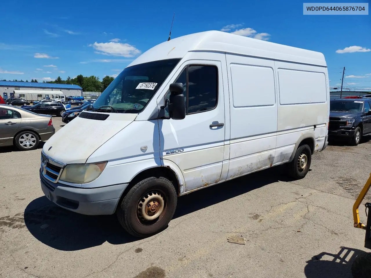 2006 Dodge Sprinter 2500 VIN: WD0PD644065876704 Lot: 57192376