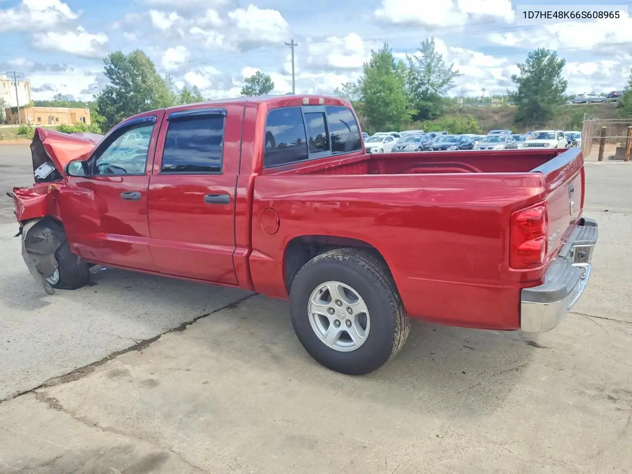 2006 Dodge Dakota Quad Slt VIN: 1D7HE48K66S608965 Lot: 57700196