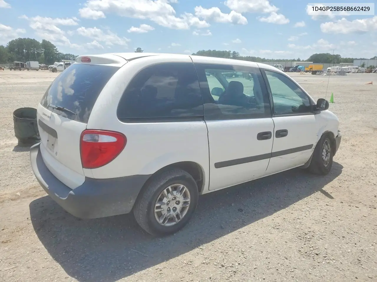 2006 Dodge Caravan Se VIN: 1D4GP25B56B662429 Lot: 58285596