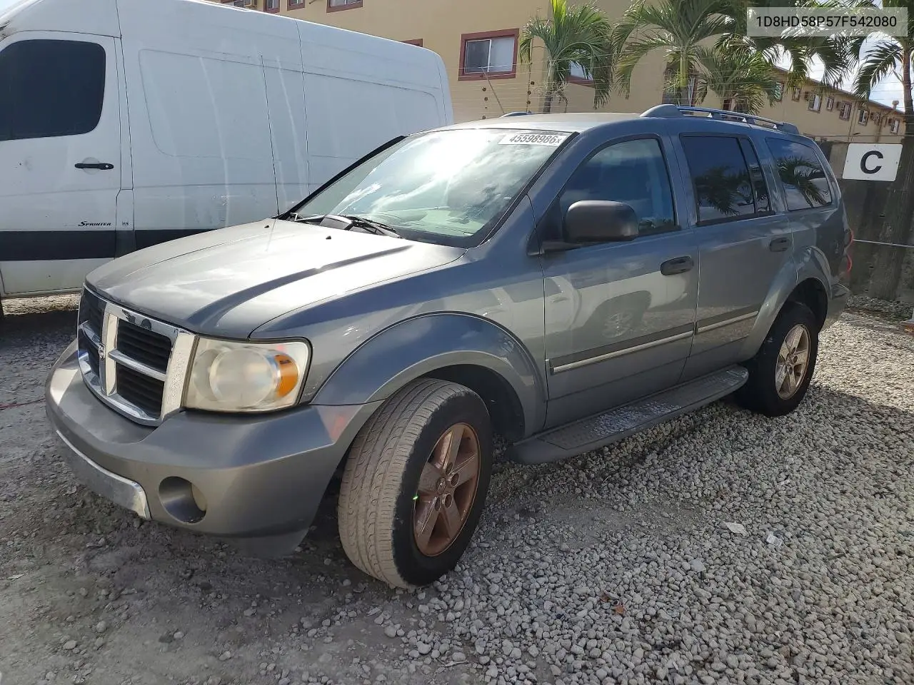 2007 Dodge Durango Limited VIN: 1D8HD58P57F542080 Lot: 45598986