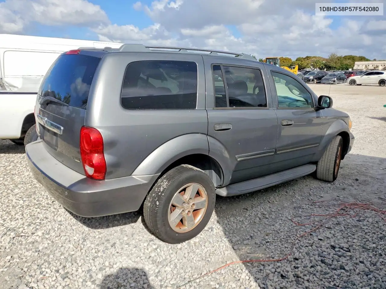 2007 Dodge Durango Limited VIN: 1D8HD58P57F542080 Lot: 45598986