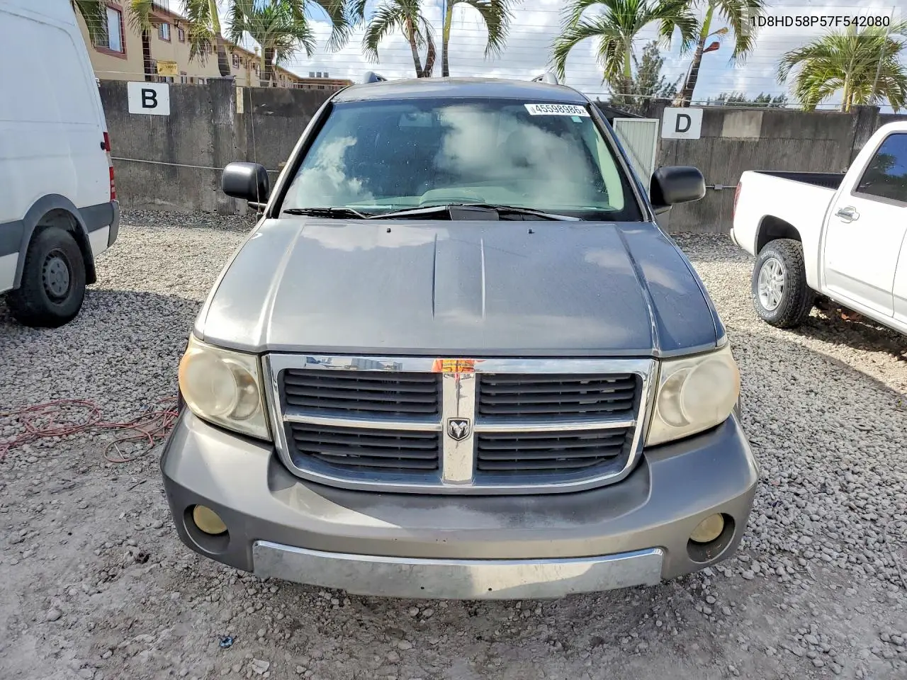 2007 Dodge Durango Limited VIN: 1D8HD58P57F542080 Lot: 45598986