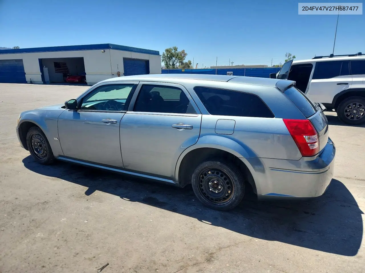 2007 Dodge Magnum Sxt VIN: 2D4FV47V27H687477 Lot: 52928116