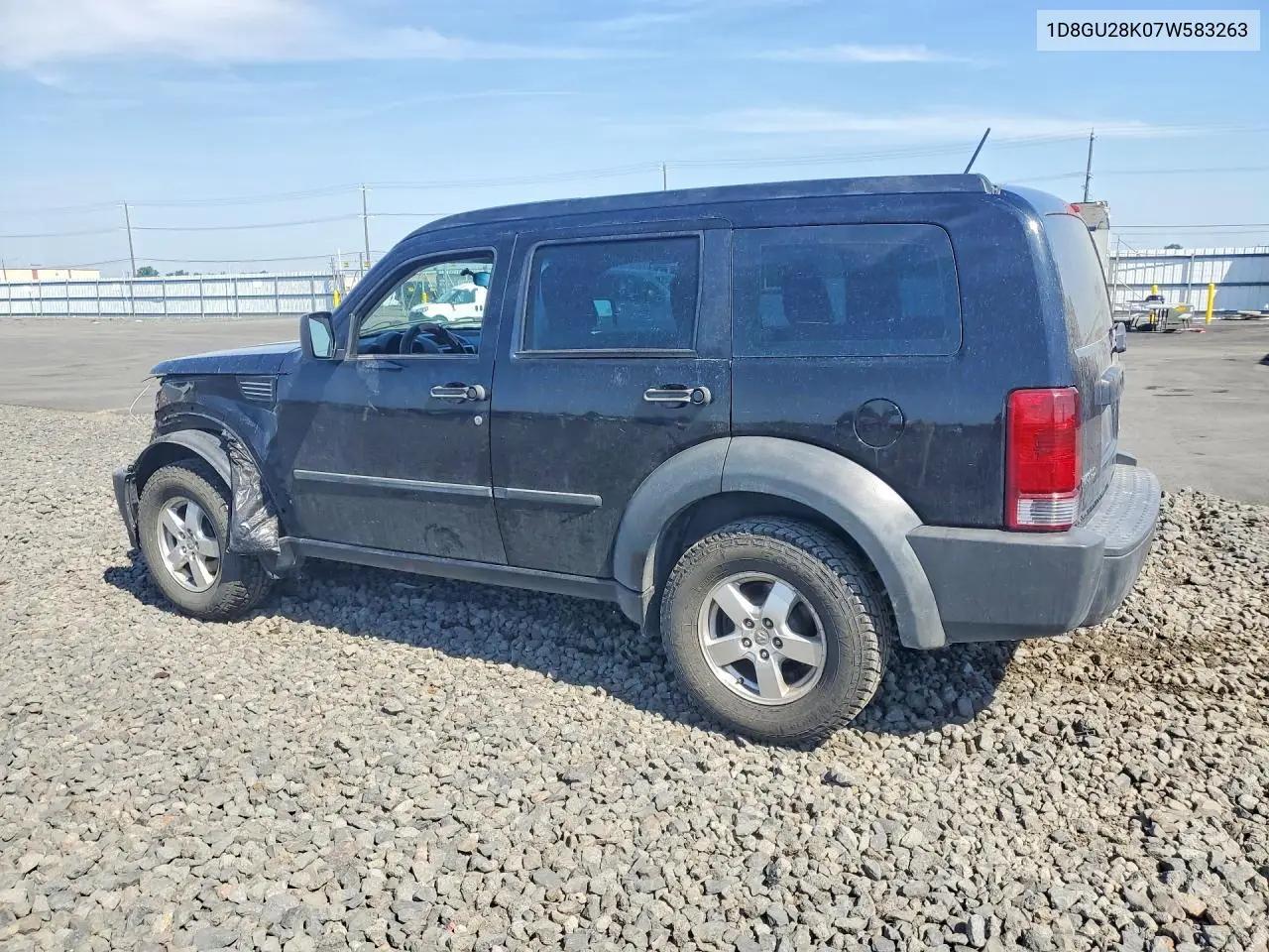 2007 Dodge Nitro Sxt VIN: 1D8GU28K07W583263 Lot: 55030986