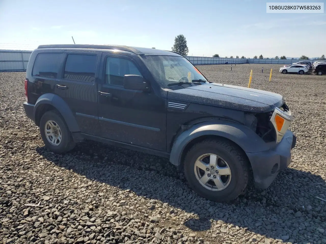 2007 Dodge Nitro Sxt VIN: 1D8GU28K07W583263 Lot: 55030986