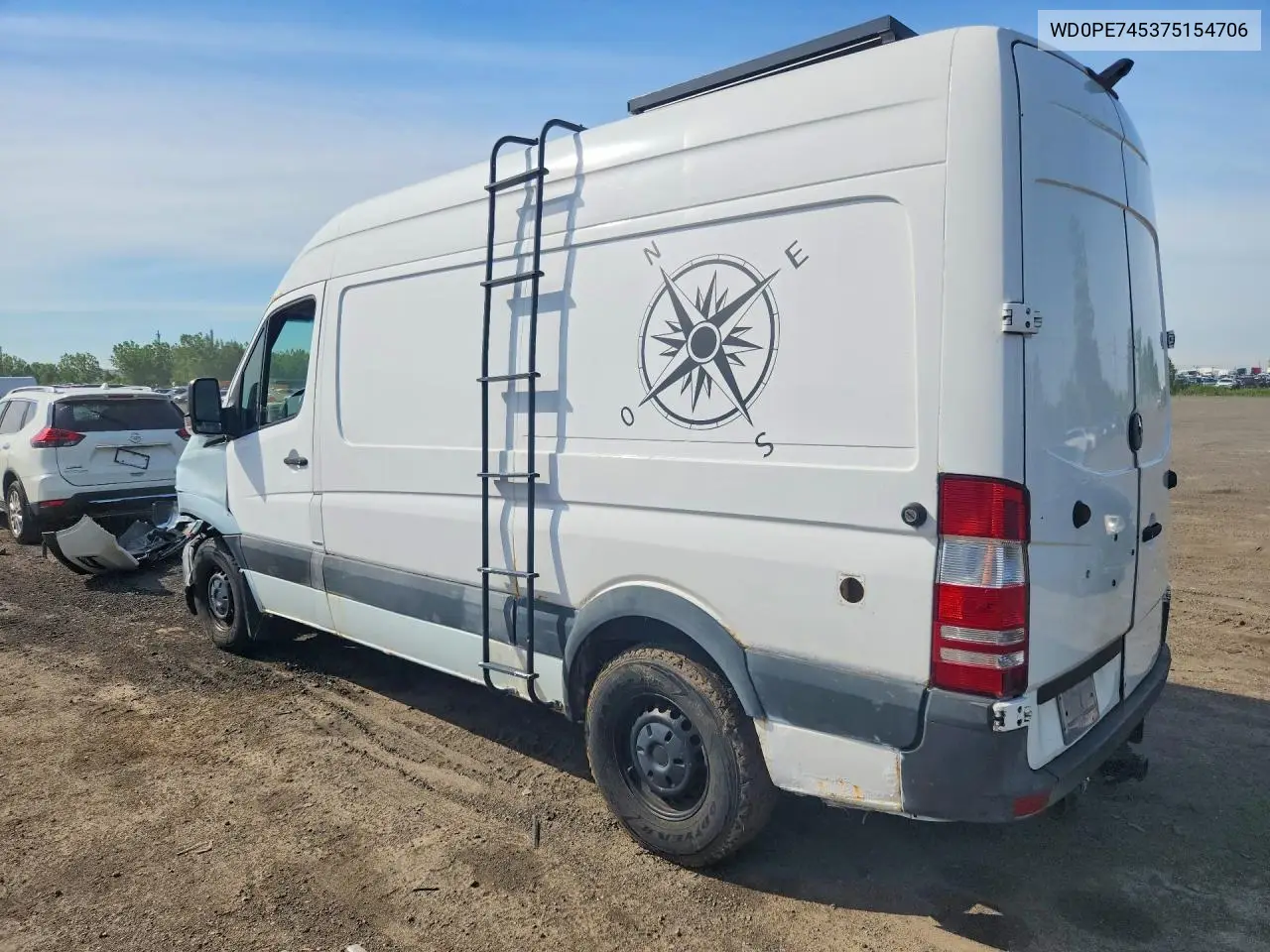 2007 Dodge Sprinter 2500 VIN: WD0PE745375154706 Lot: 55429446