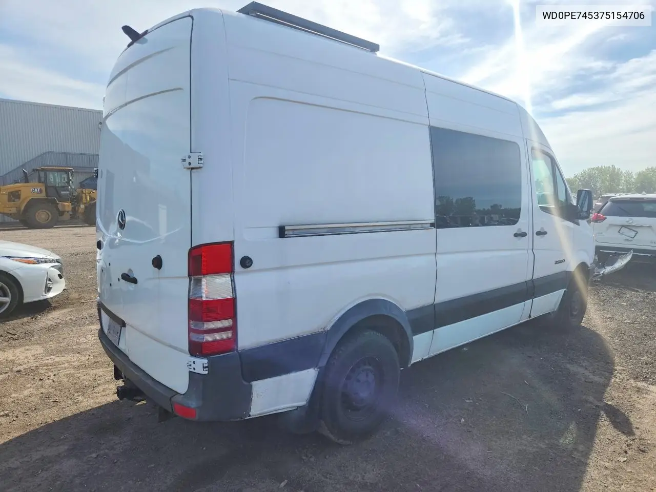 2007 Dodge Sprinter 2500 VIN: WD0PE745375154706 Lot: 55429446