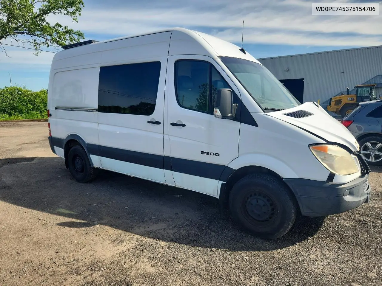 2007 Dodge Sprinter 2500 VIN: WD0PE745375154706 Lot: 55429446