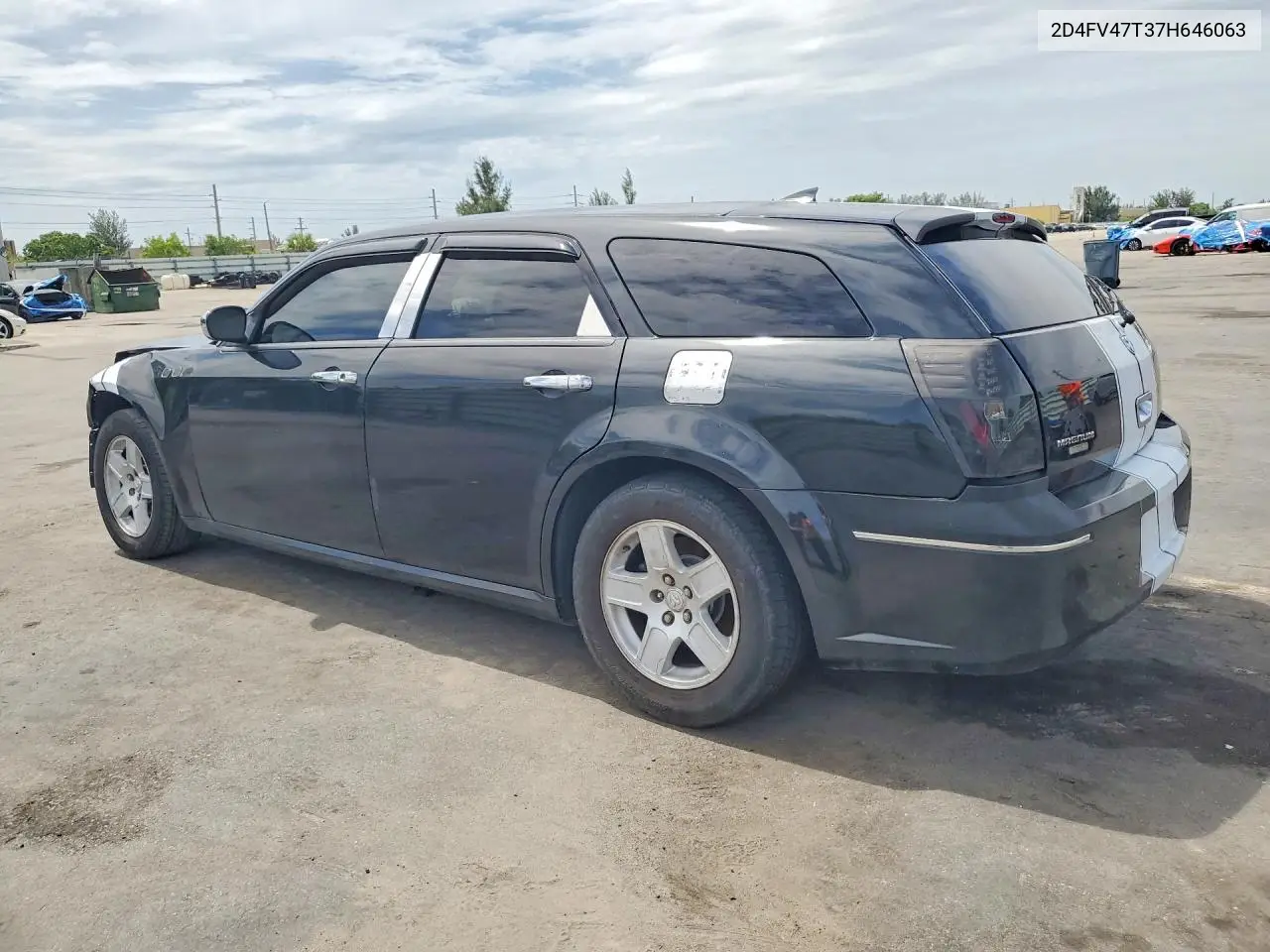 2007 Dodge Magnum Se VIN: 2D4FV47T37H646063 Lot: 55766516